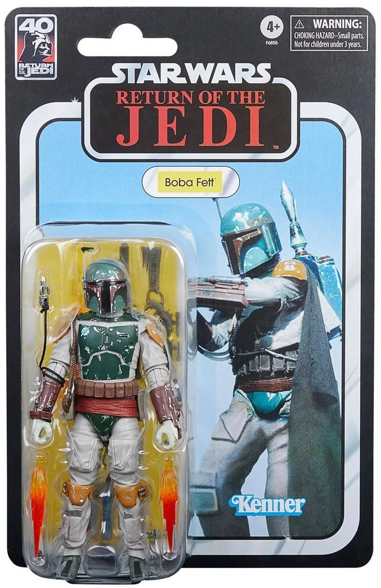 Star Wars The Black Series Boba Fett Return of the Jedi 40th Anniversary