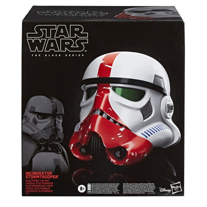 SW Black Series The Mandalorian Incinerator Stormtrooper Electronic Voice-Changer Helmet Prop Replica