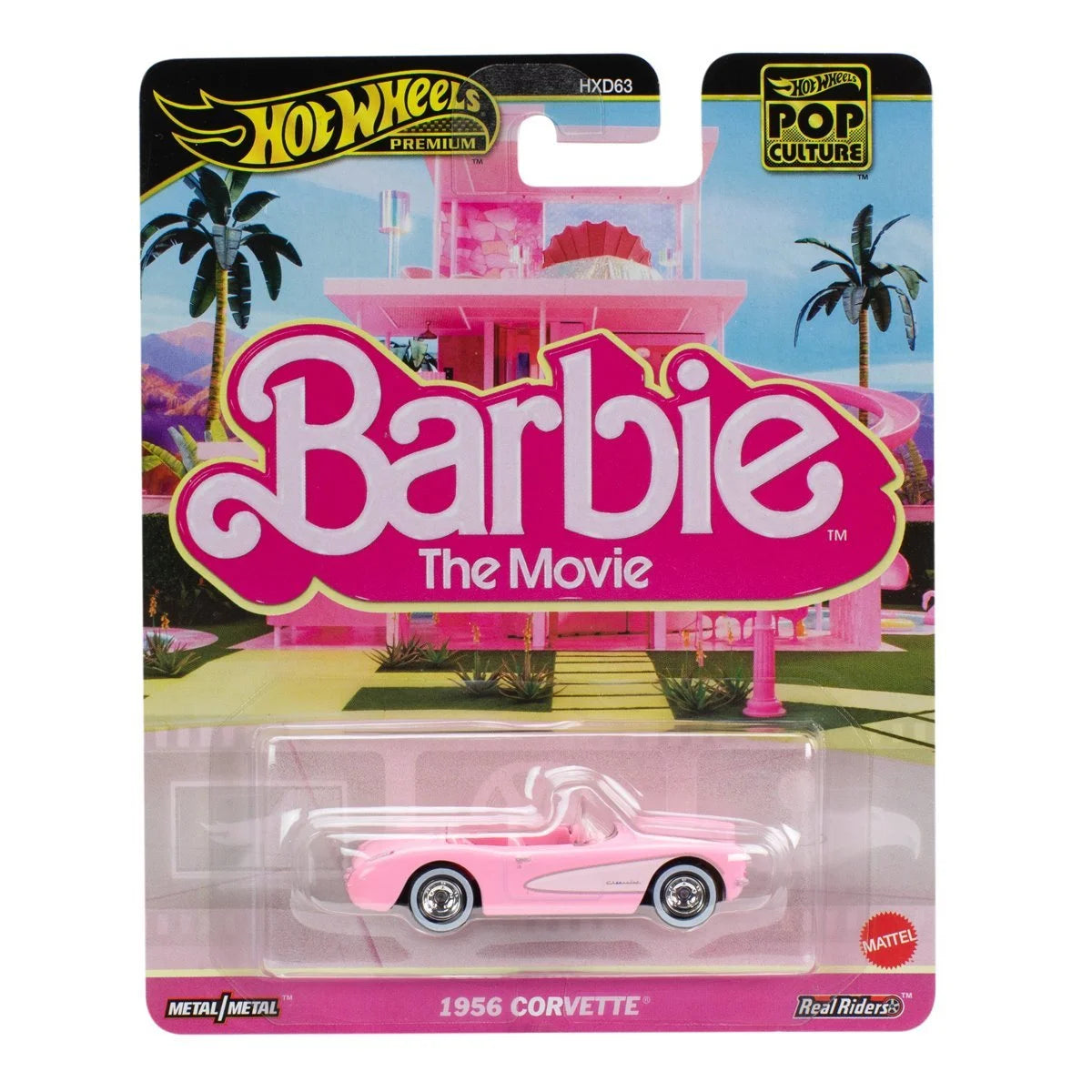 Hot Wheels Pop Culture 2025 The Barbie Movie (1956 Corvette)
