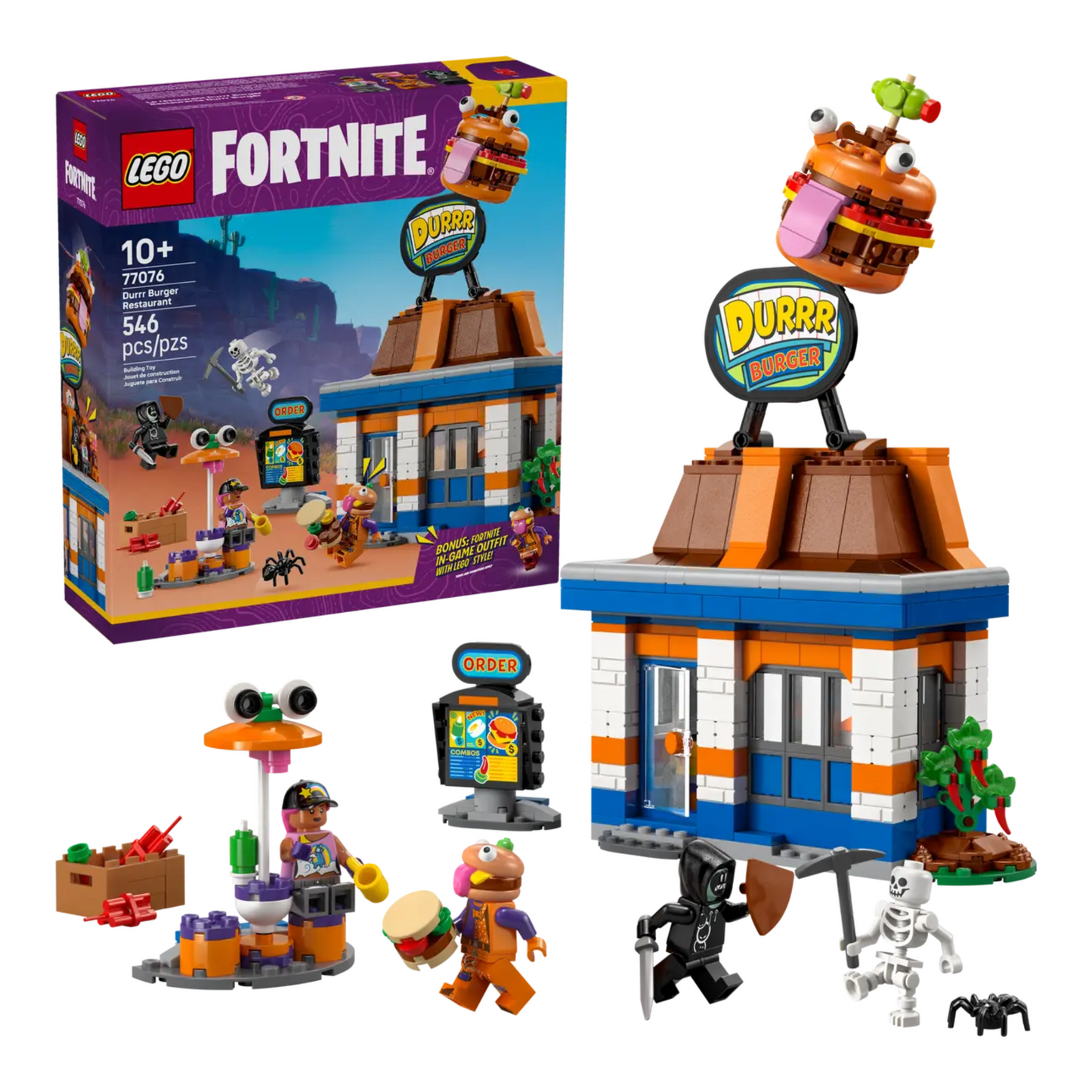 LEGO® Fortnite Durrr Burger Restaurant (77076)
