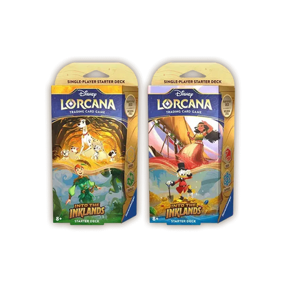 Ravensburger Disney Lorcana TCG: Into The Inklands Starter Decks