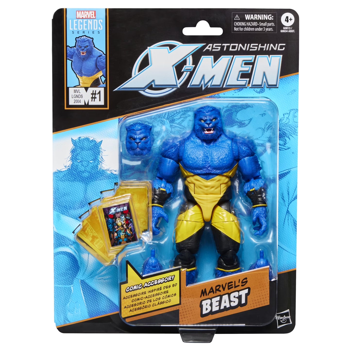 Marvel Legends Astonishing X-Men Beast Action Figure