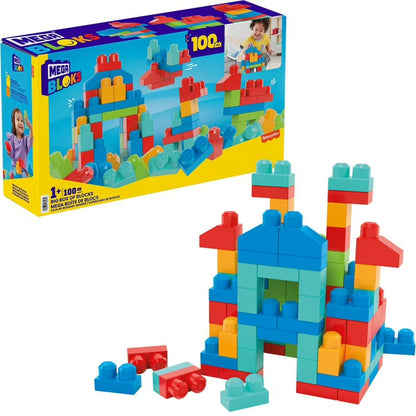 MEGA BLOKS Big Box of Blocks 100pcs
