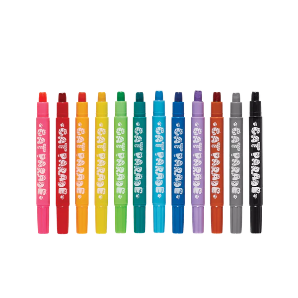 Cat Parade: Twist-Up Watercolor Gel Crayons