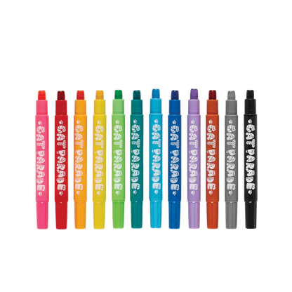 Cat Parade: Twist-Up Watercolor Gel Crayons
