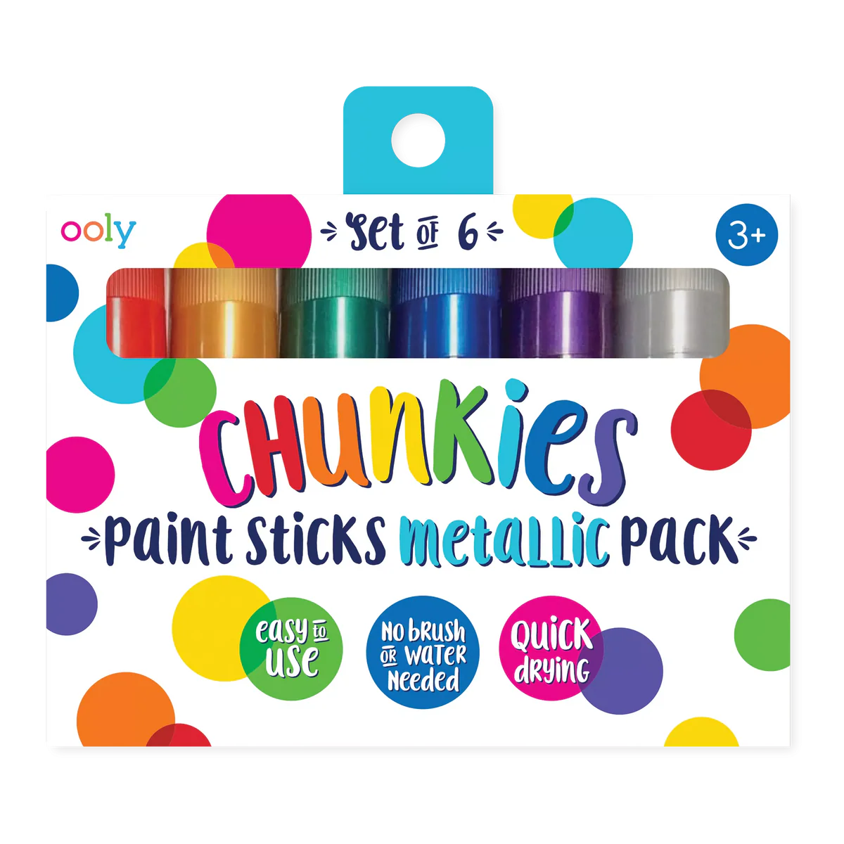 Chunkies: Paint Sticks Metallic Pack (Set of 6)