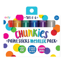 Chunkies: Paint Sticks Metallic Pack (Set of 6)