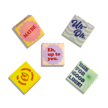 Feeling Lucky: Dice Erasers (Set of 5)