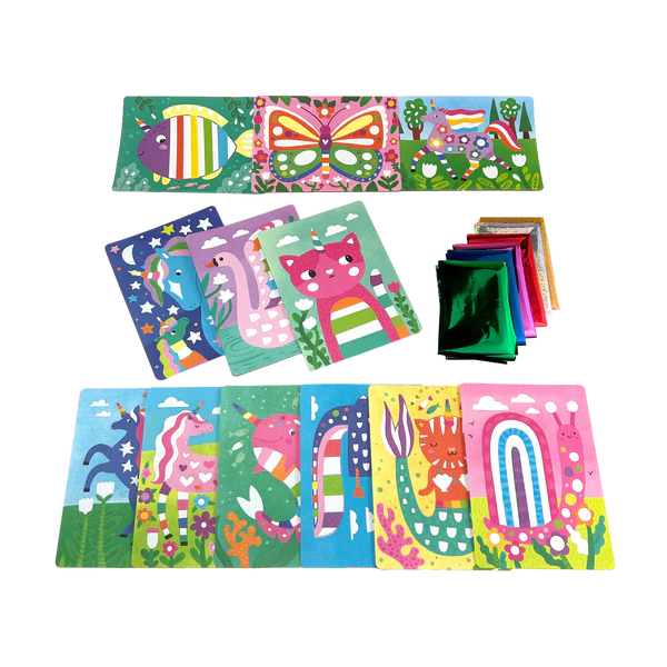 Foil-tastic: Foil Art & Coloring Fun - Whimsical World