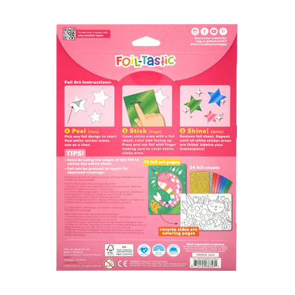 Foil-tastic: Foil Art & Coloring Fun - Whimsical World