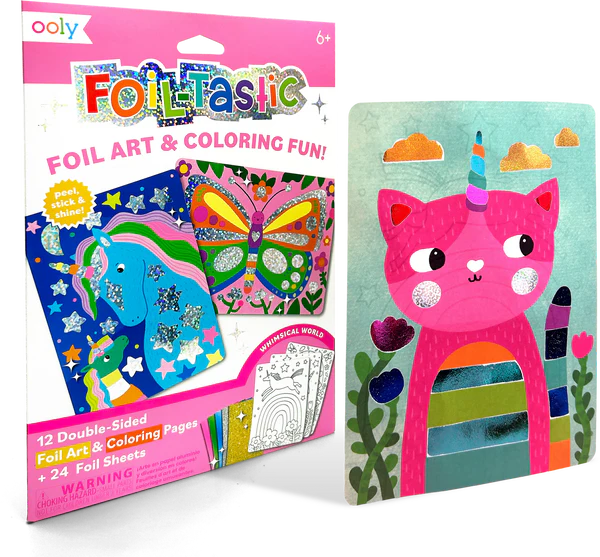 Foil-tastic: Foil Art & Coloring Fun - Whimsical World