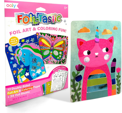 Foil-tastic: Foil Art & Coloring Fun - Whimsical World