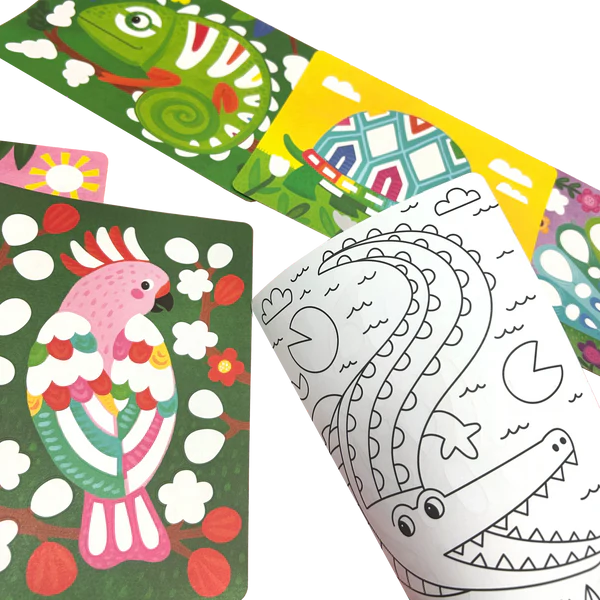 Foil-tastic: Foil Art & Coloring Fun - Awesome Animals