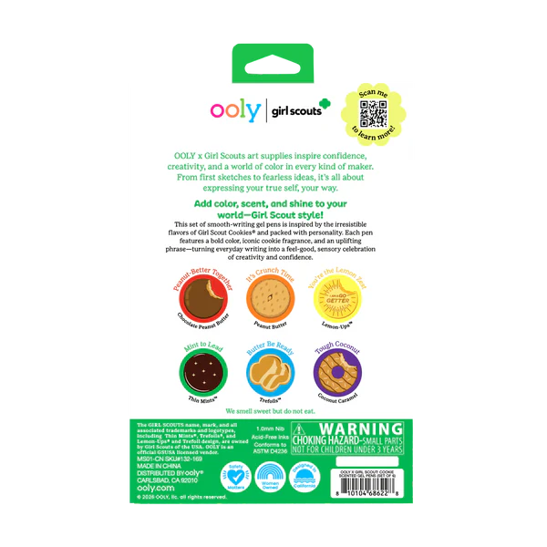 Girl Scouts: Cookie Scented Gel Pens