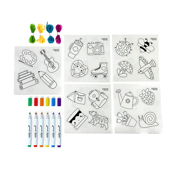 Girl Scouts: Do-It-Yourself Shrink Art Bracelet Kit (30pc Set)