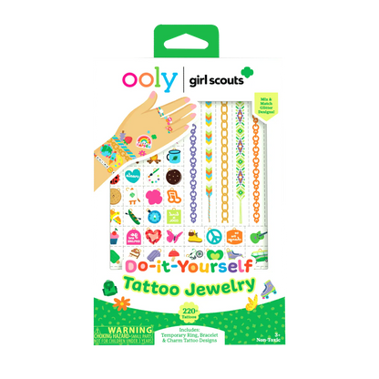 Girl Scouts: Do-It-Yourself Tattoo Jewelry (3 Sheet Set)