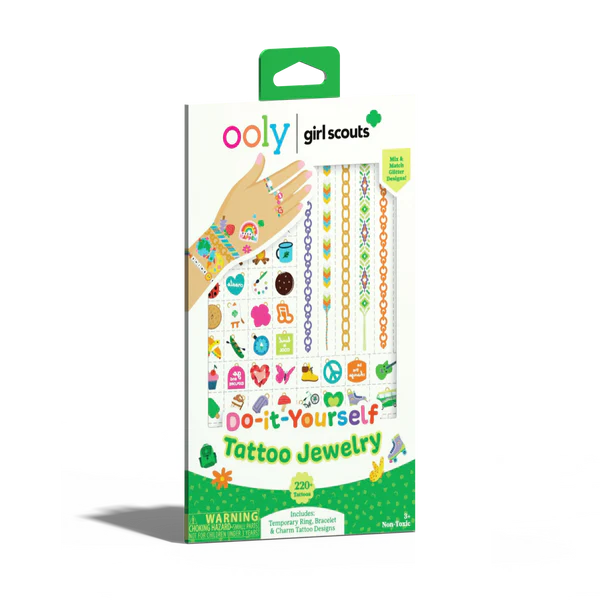Girl Scouts: Do-It-Yourself Tattoo Jewelry (3 Sheet Set)