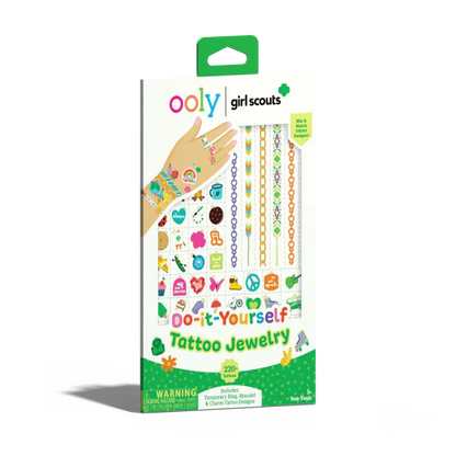 Girl Scouts: Do-It-Yourself Tattoo Jewelry (3 Sheet Set)