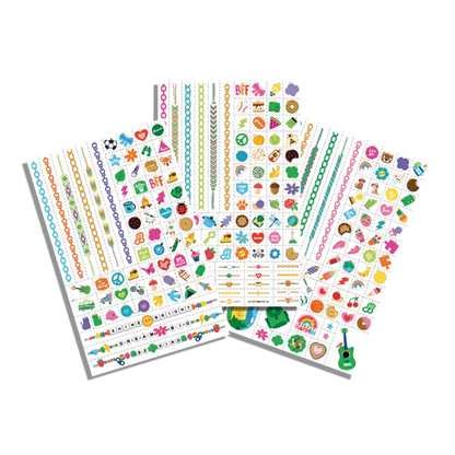 Girl Scouts: Do-It-Yourself Tattoo Jewelry (3 Sheet Set)