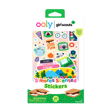 Girl Scouts: S'mores Scented Stickers (Set of 2 Sheets & 6 Die-Cut)
