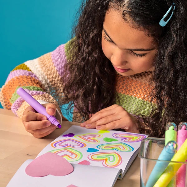Heart Pops: Neon Highlighters (Set of 6)