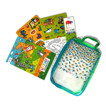 Let's Go!: Activity & Coloring Kit - Robo Dinos
