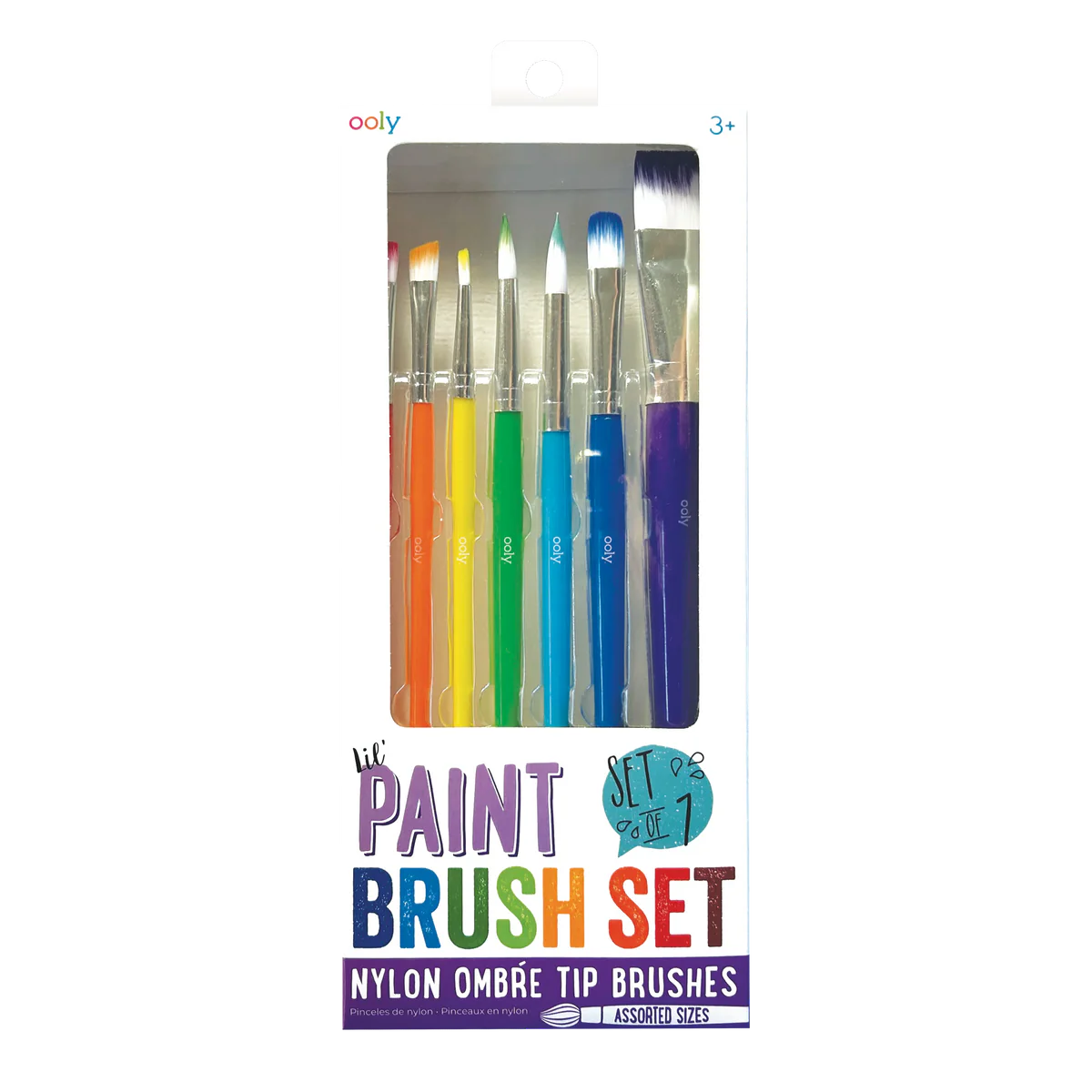 Lil' Paint Brush Set (Set of 7)