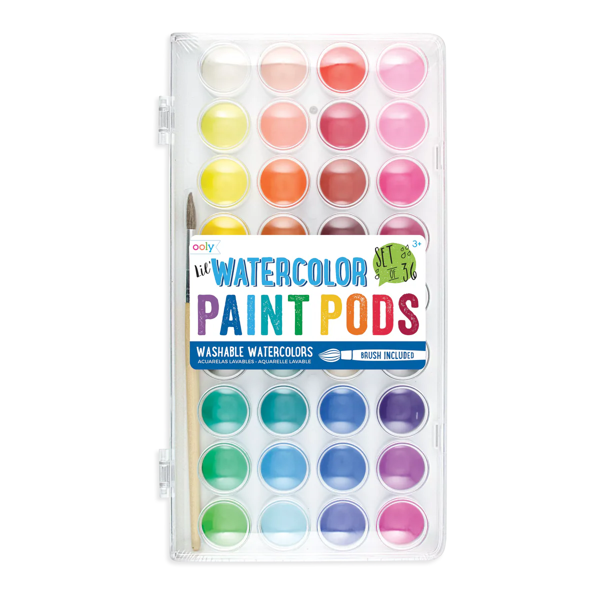 Lil' Watercolor Paint Pods (37 PC Set)
