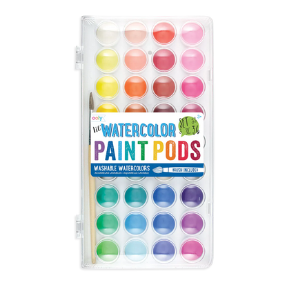 Lil' Watercolor Paint Pods (37 PC Set)