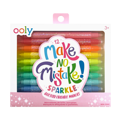 Make No Mistake!: Glittery Erasable Markers