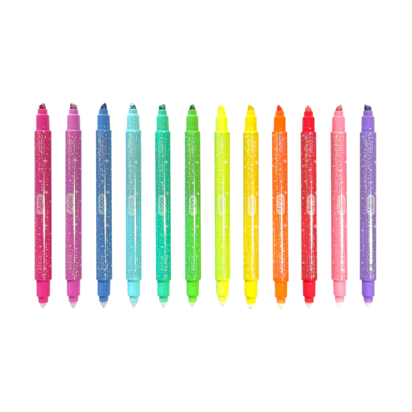 Make No Mistake!: Glittery Erasable Markers