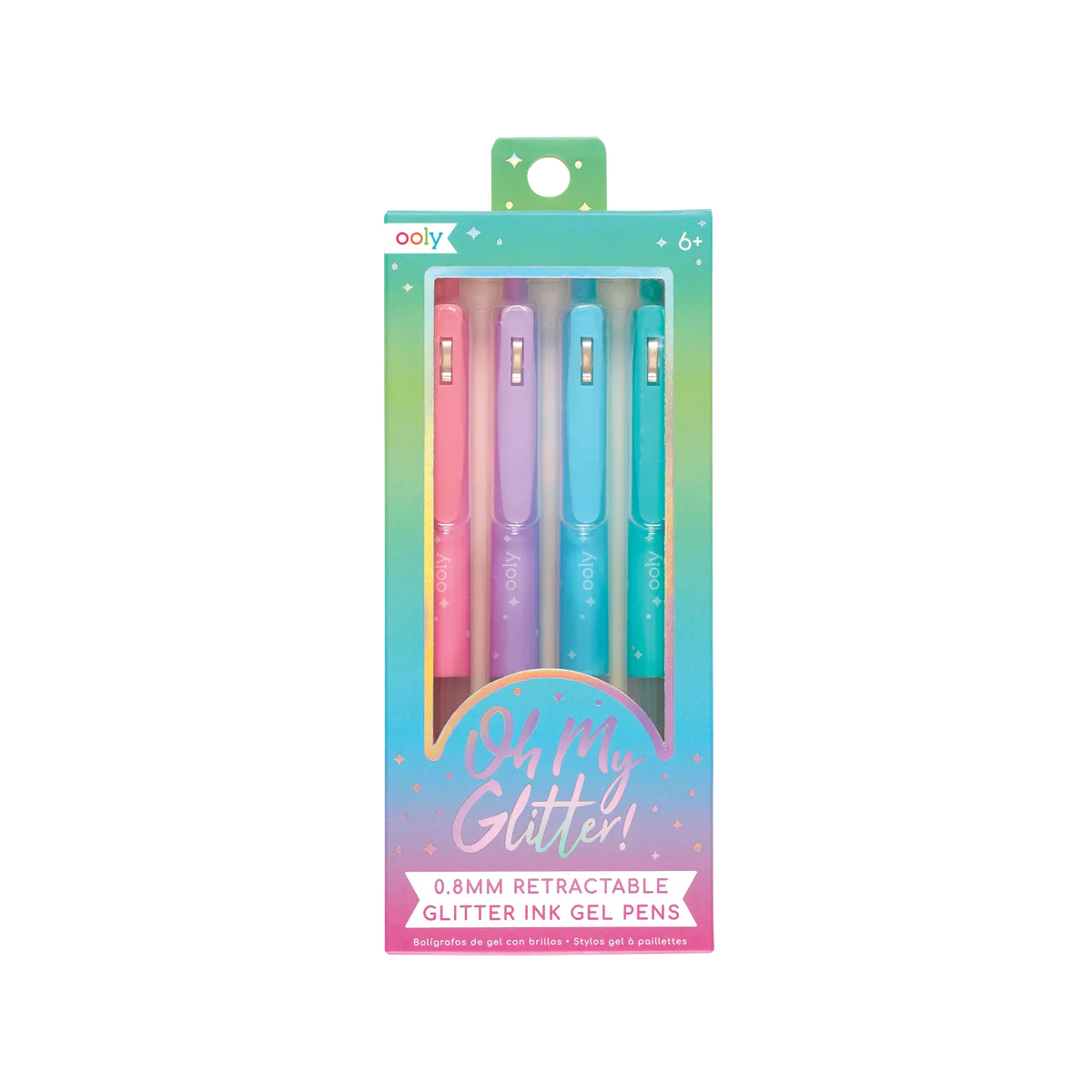 Oh My Glitter!: Retractable Glitter Ink Gel Pens