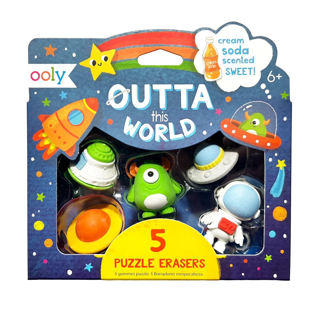 Outta This World: Scented Erasers (Set of 5)