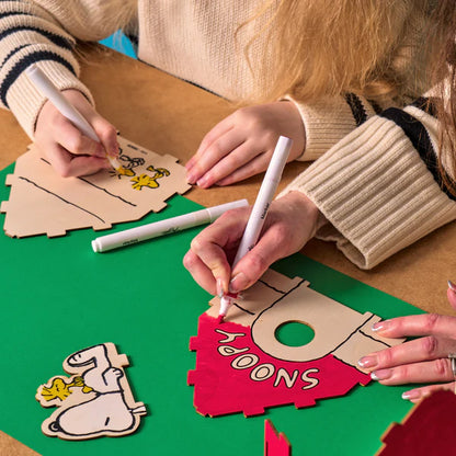 Peanuts: Color-in' Wooden Birdhouse Kit