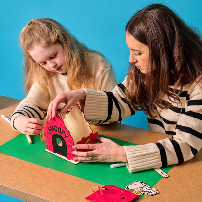 Peanuts: Color-in' Wooden Birdhouse Kit