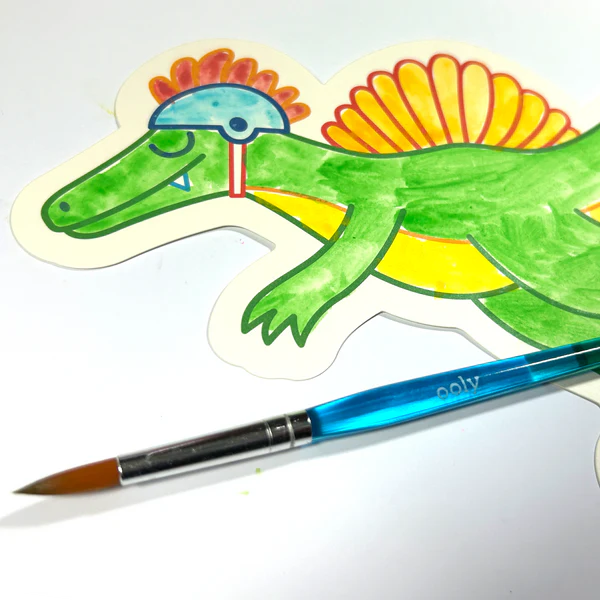 Playful Painters: Easy Watercolor Painting Kit Chills & Thrills Dinos
