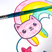 Playful Painters: Easy Watercolor Painting Kit Rainbow Cuties