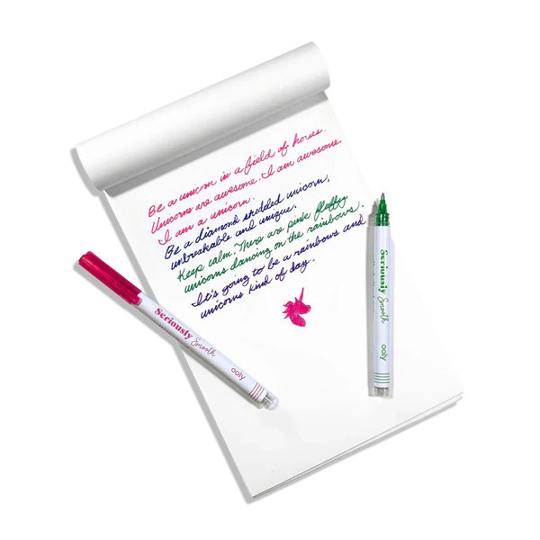 Seriously Smooth: Rollerball Gel Pens (Set of 6)