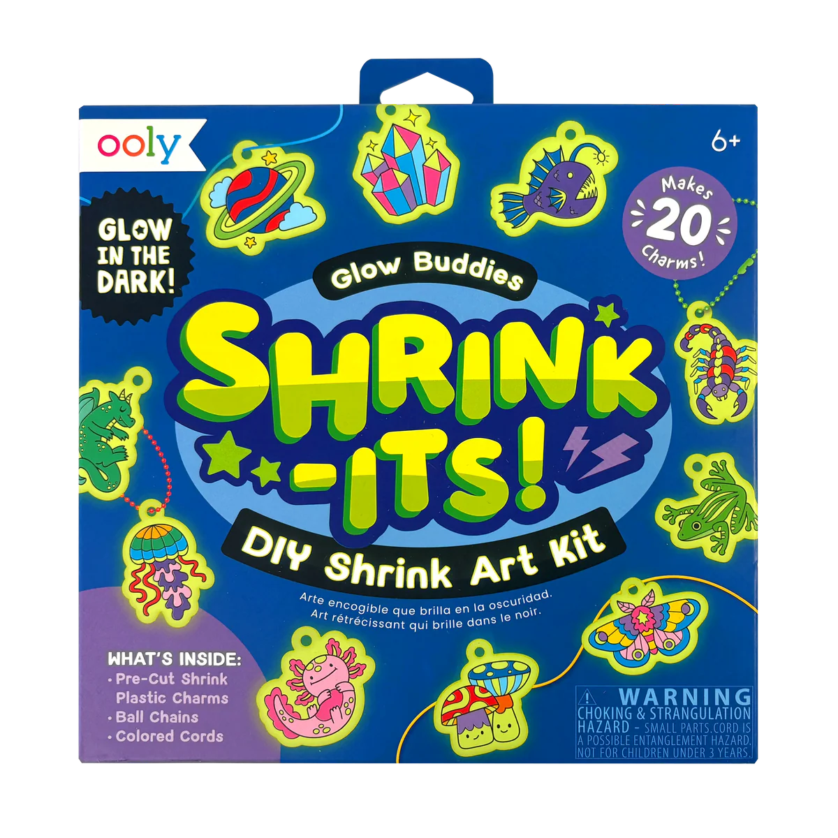 Shrink-Its!: D.I.Y. Shrink Art Kit - Glow Budd