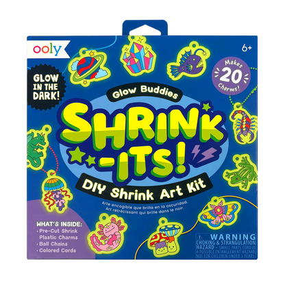 Shrink-Its!: D.I.Y. Shrink Art Kit - Glow Budd