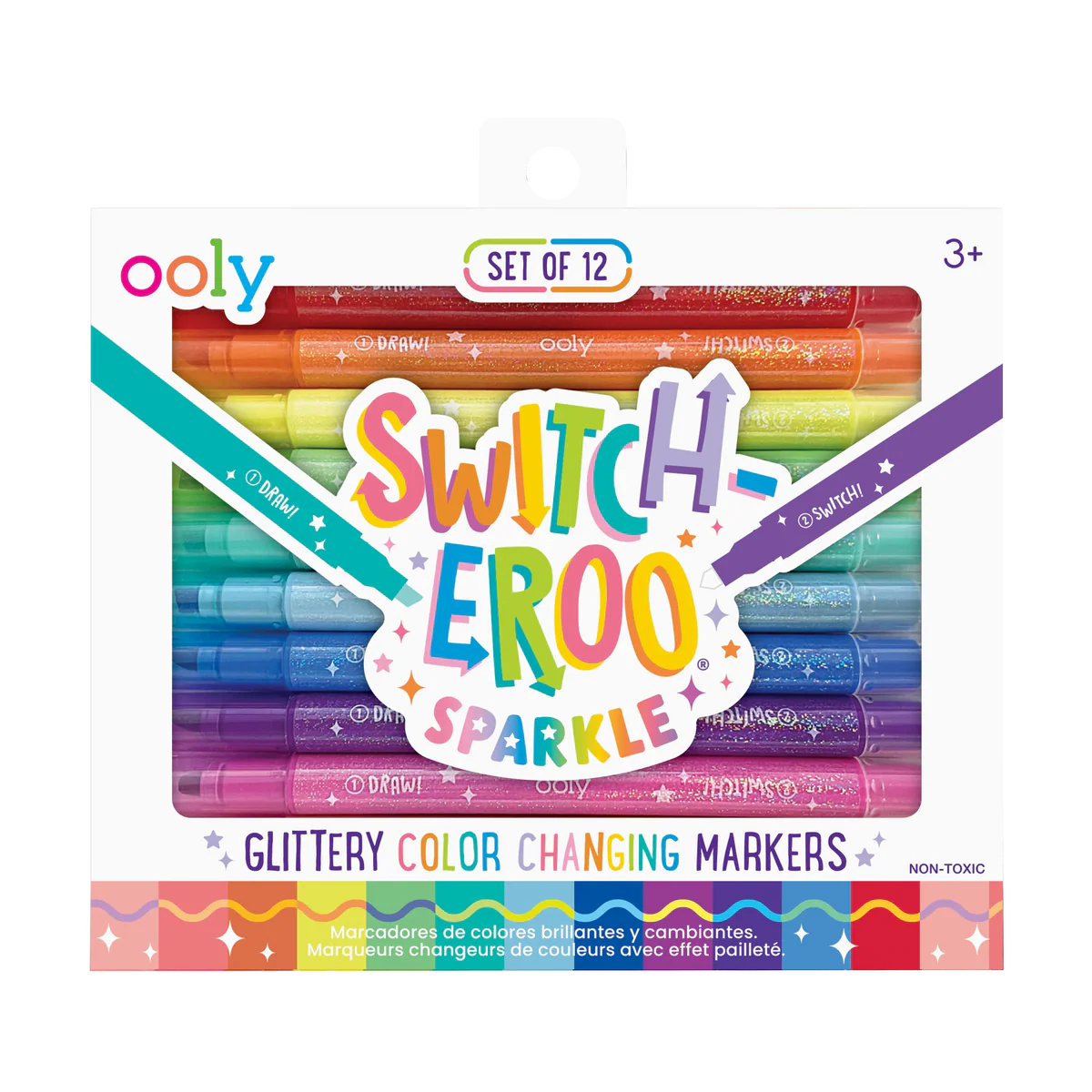 Switch-eroo!: Color-Changing Markers (Set of 12)