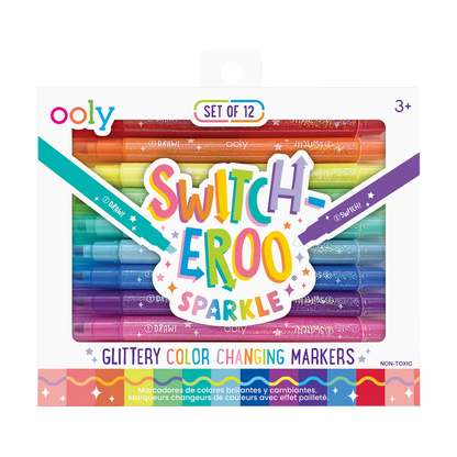 Switch-eroo!: Color-Changing Markers (Set of 12)
