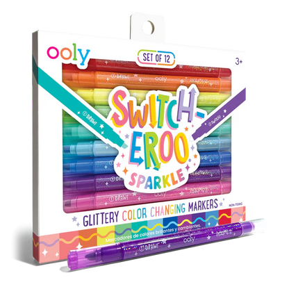 Switch-eroo!: Color-Changing Markers (Set of 12)