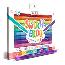 Swtitch-eroo!: Glittery Color Changing Markers (Set of 12)
