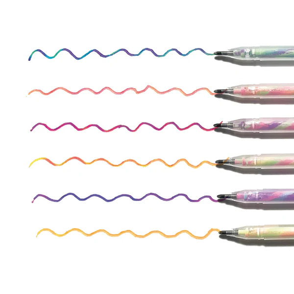 Tutti Fruitti: Scented Multi-Colored Gel Pens (Set of 6)