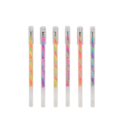 Tutti Fruitti: Scented Multi-Colored Gel Pens (Set of 6)