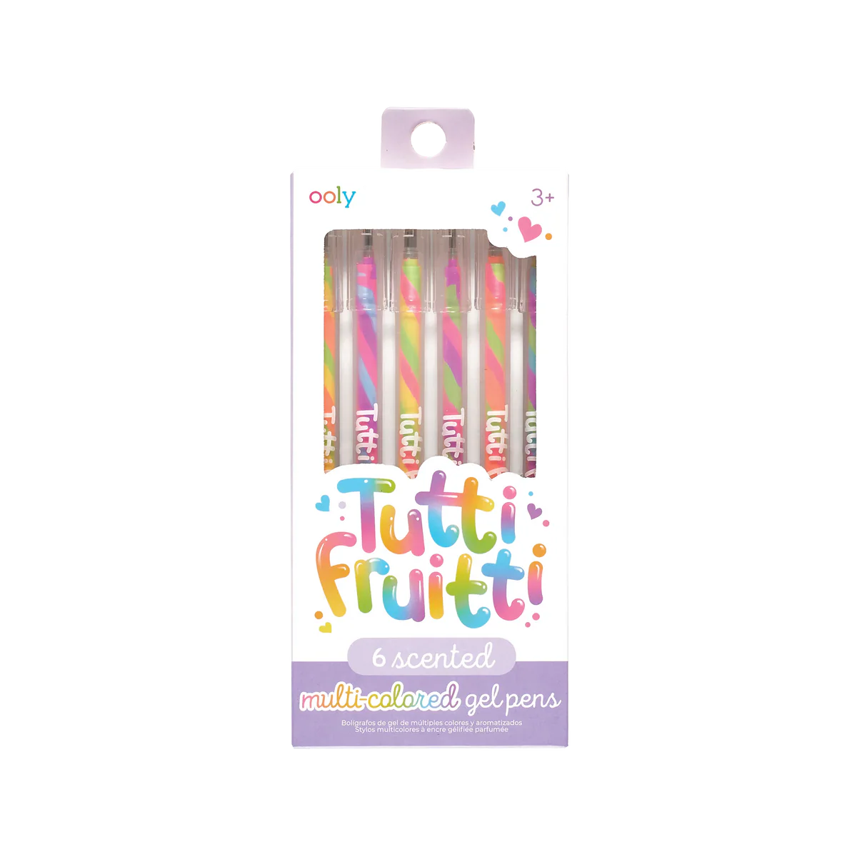 Tutti Fruitti: Scented Multi-Colored Gel Pens (Set of 6)