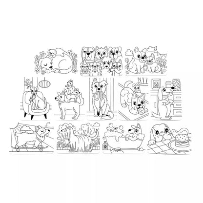 Undercover Art Dog Days Activity and Coloring Book
