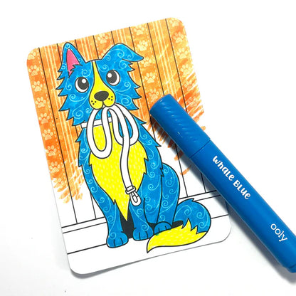 Undercover Art Dog Days Activity and Coloring Book