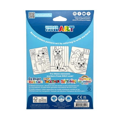 Undercover Art Dog Days Activity and Coloring Book